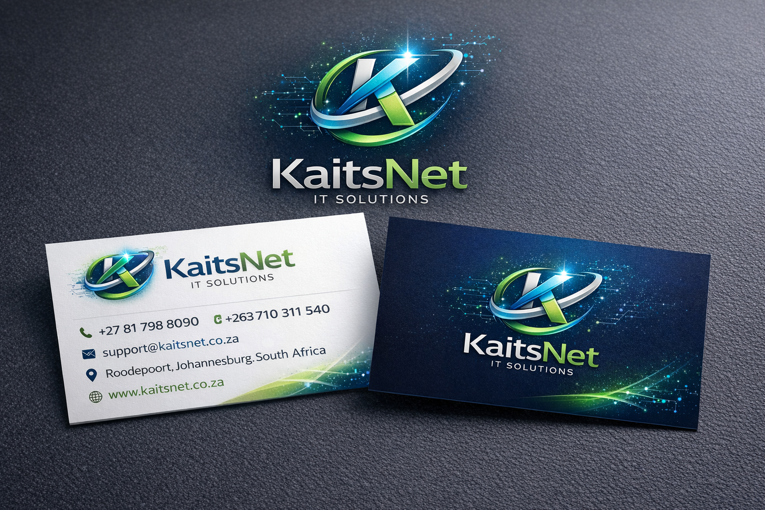 KaitsNet IT Solutions - logo and branding