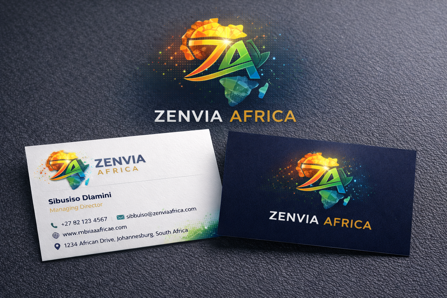 Zenvia Africa - logo design